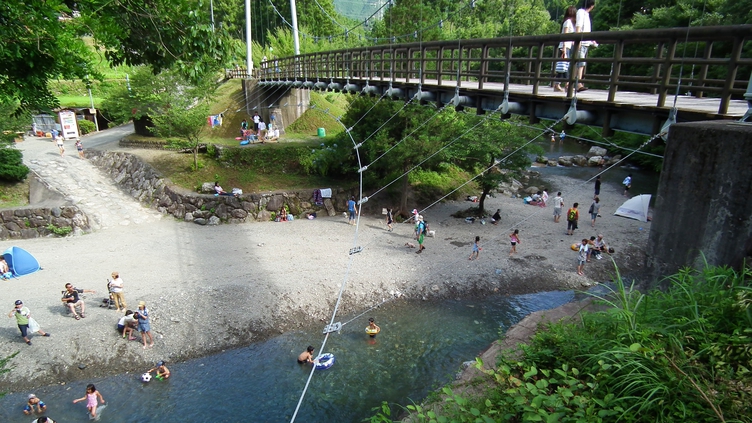 *夏の川遊び♪