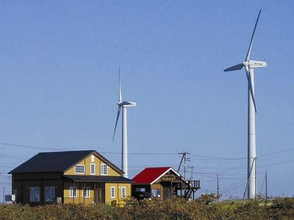 ファームイン「まぶりっと」と風力発電