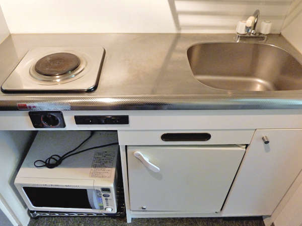 モデレートタイプには電子レンジが付いております