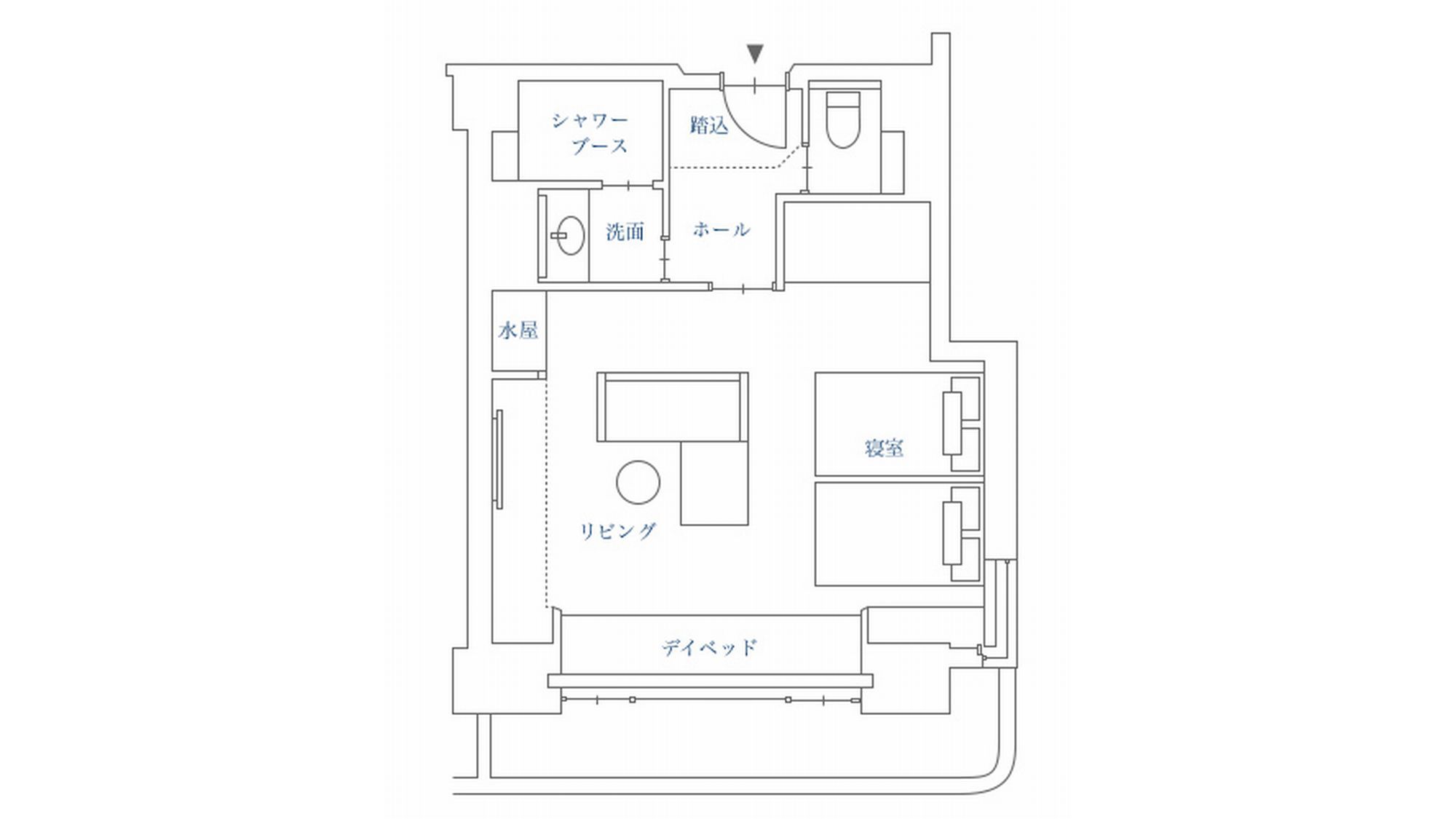 和モダン和洋室『青波』