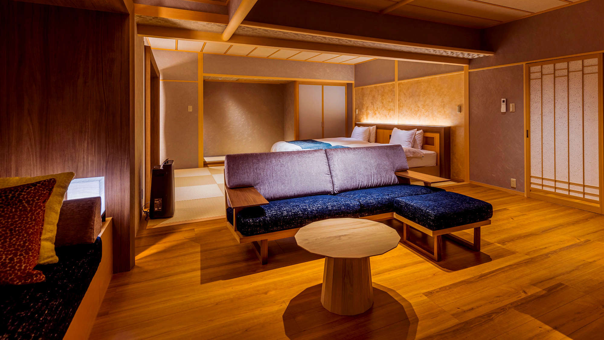 和モダン和洋室絶景スイート『白』