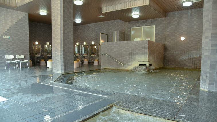 榊原温泉を汲み入れた大浴場