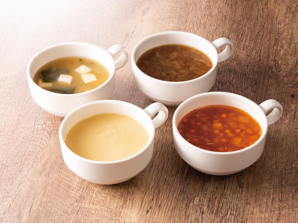 【日替わりスープ】ほっと温まるスープでまずは一息
