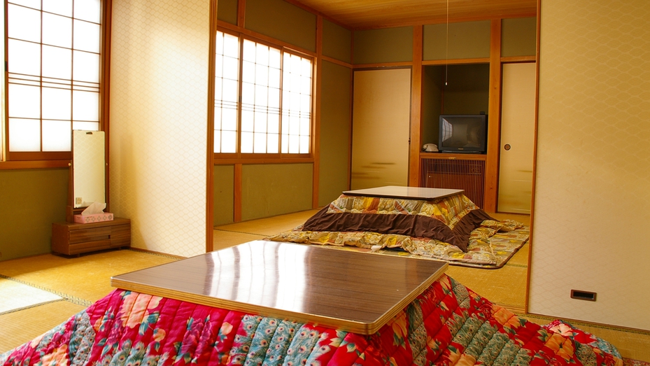 *部屋一例/冬はぬくぬくのこたつをご用意いたします/