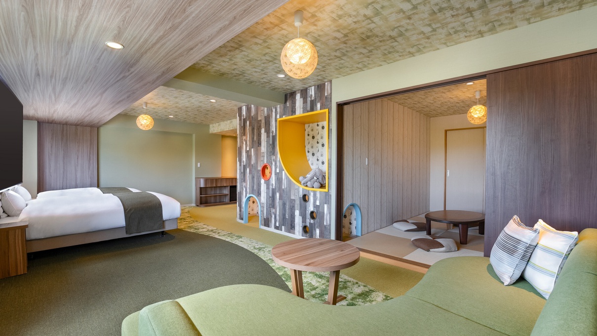 【スタンダードジュニアスイート】グリーン(イメージ)色の指定はいただけません。