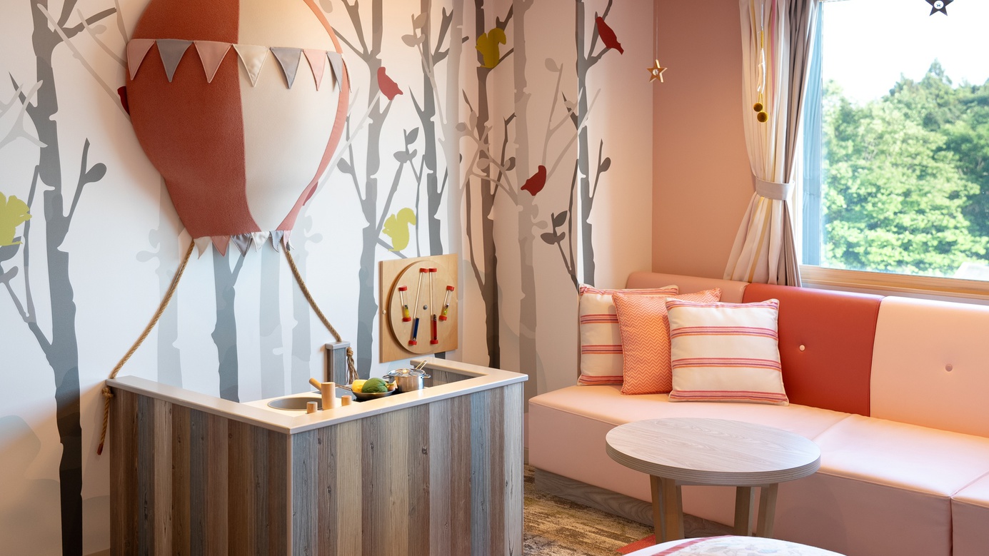 【スタンダードツインフォレストベビー】ピンク(イメージ)※ピンク/ブルーの色の指定はいただけません。