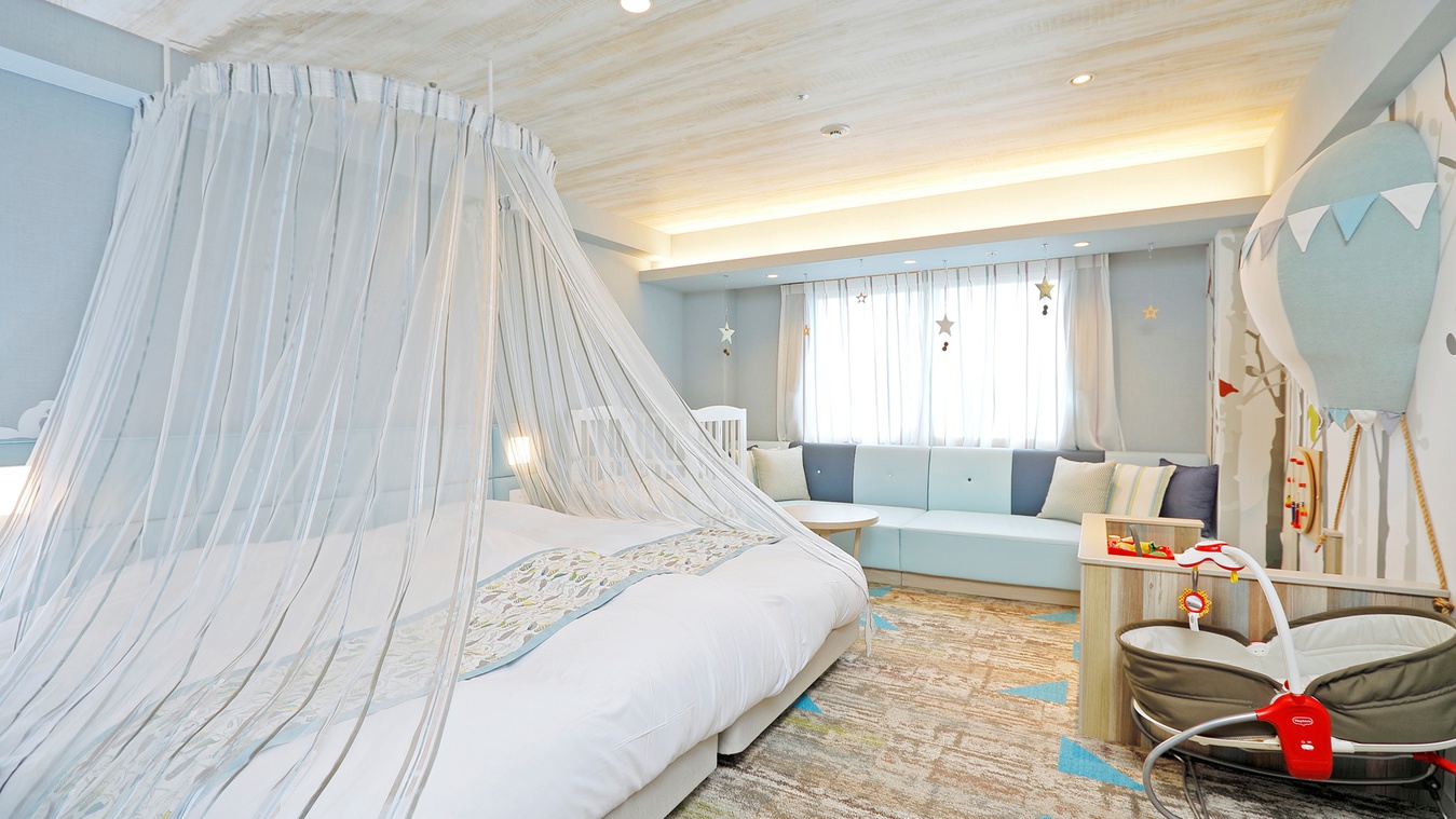 【スタンダードツインフォレストベビー】ブルー(イメージ)※ピンク/ブルーの色の指定はいただけません。