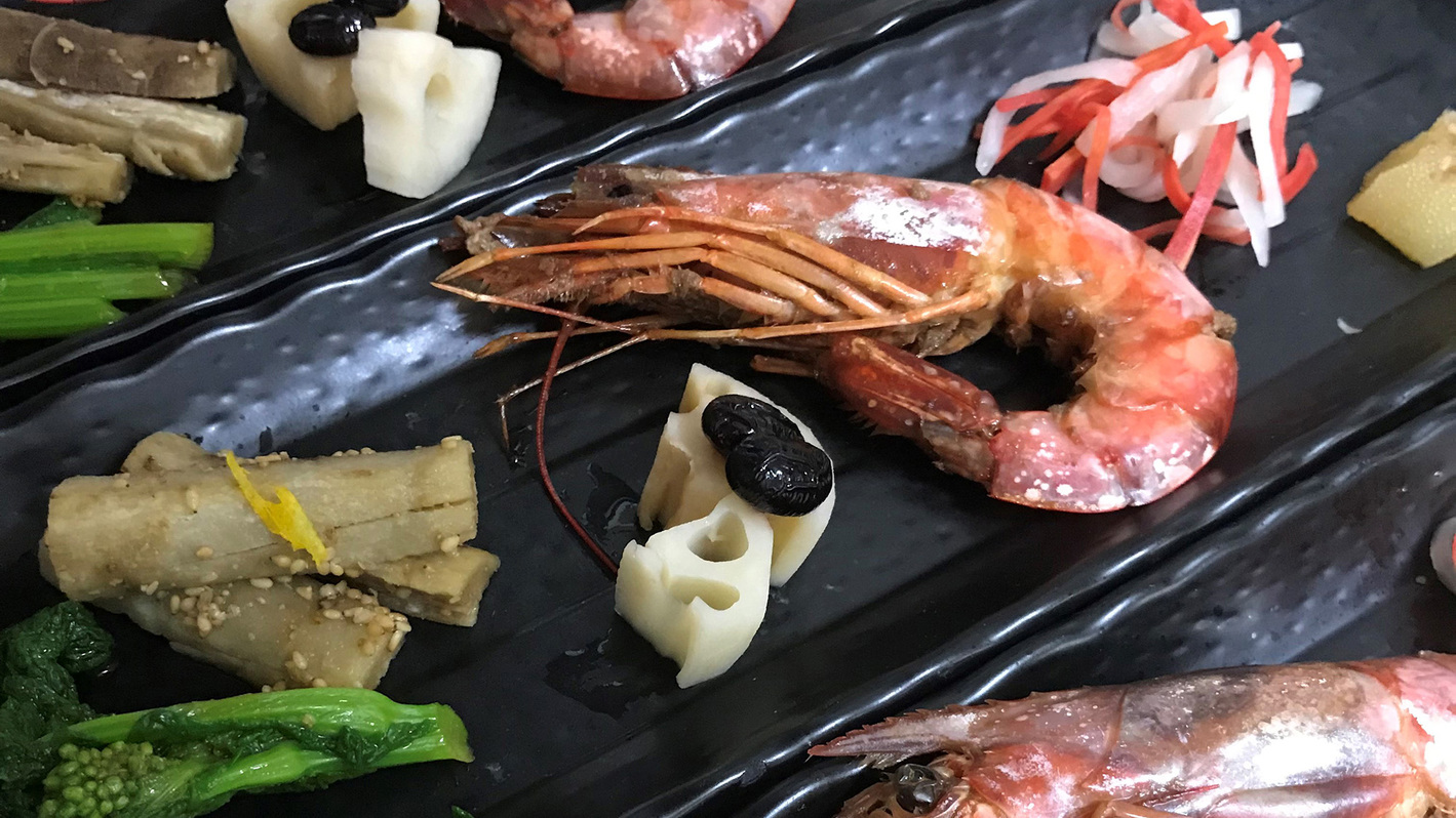 *【夕食一例】お正月にお出ししている、おせち料理