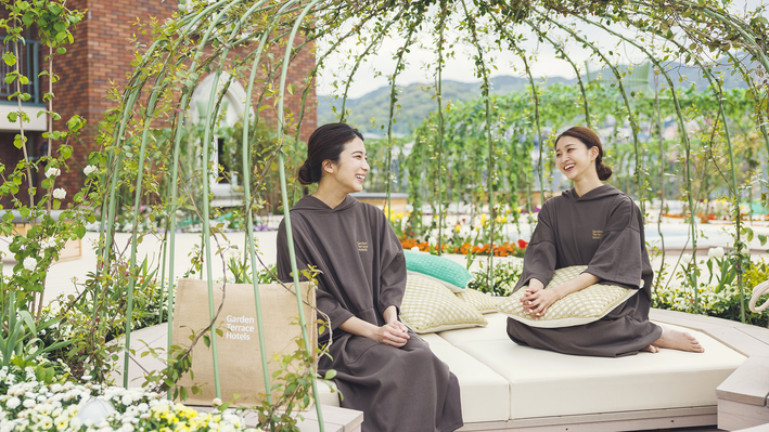 【BOTANICAL GARDEN SPA】風を感じながらリフレッシュタイム。