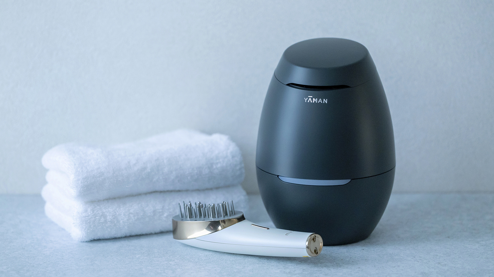 【アメニティ】美顔器やリフトブラシなどもご用意。サロンクオリティの美しい肌へ。