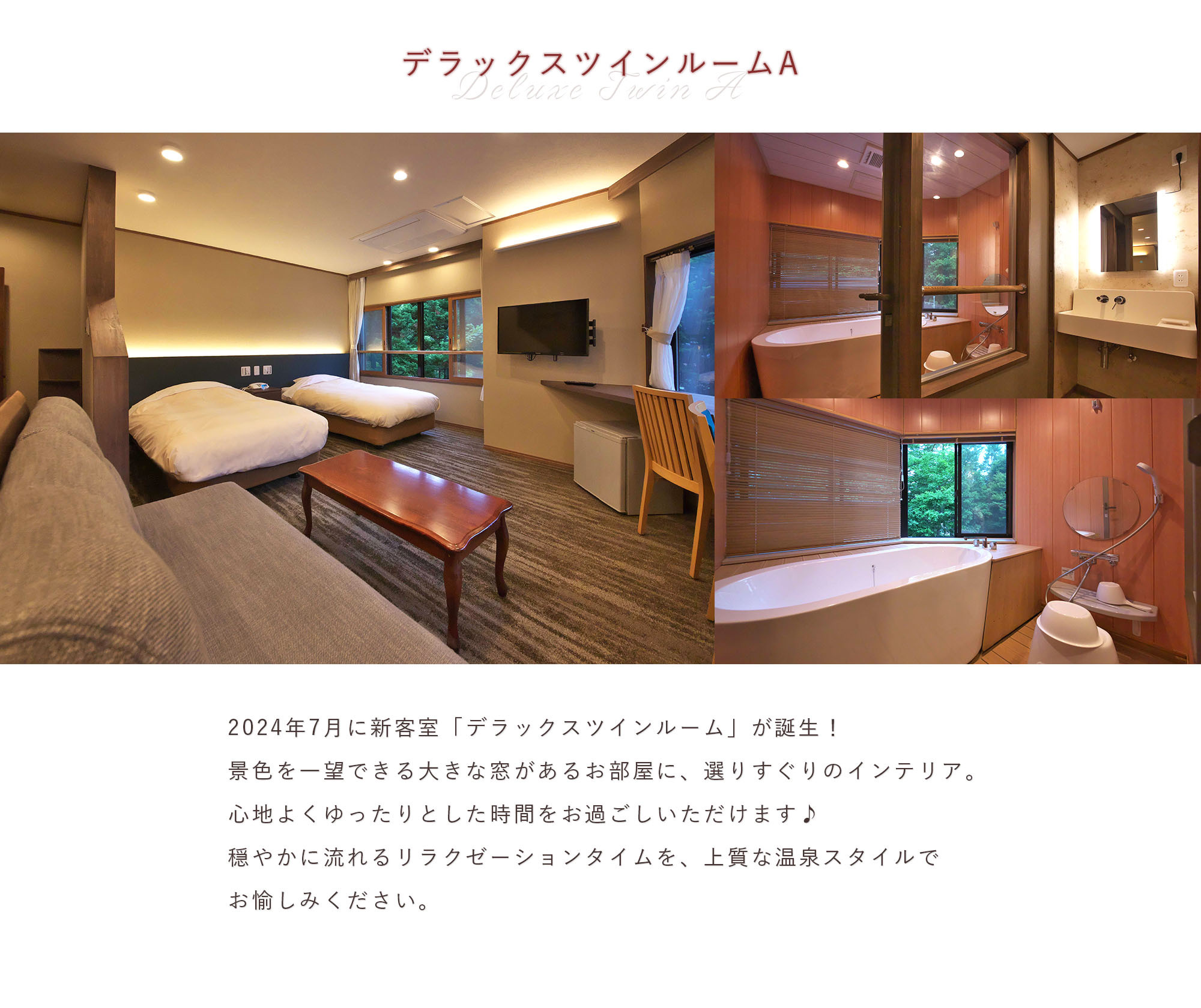 HANAYADO BAELZ ROOM Deluxe twin RoomA