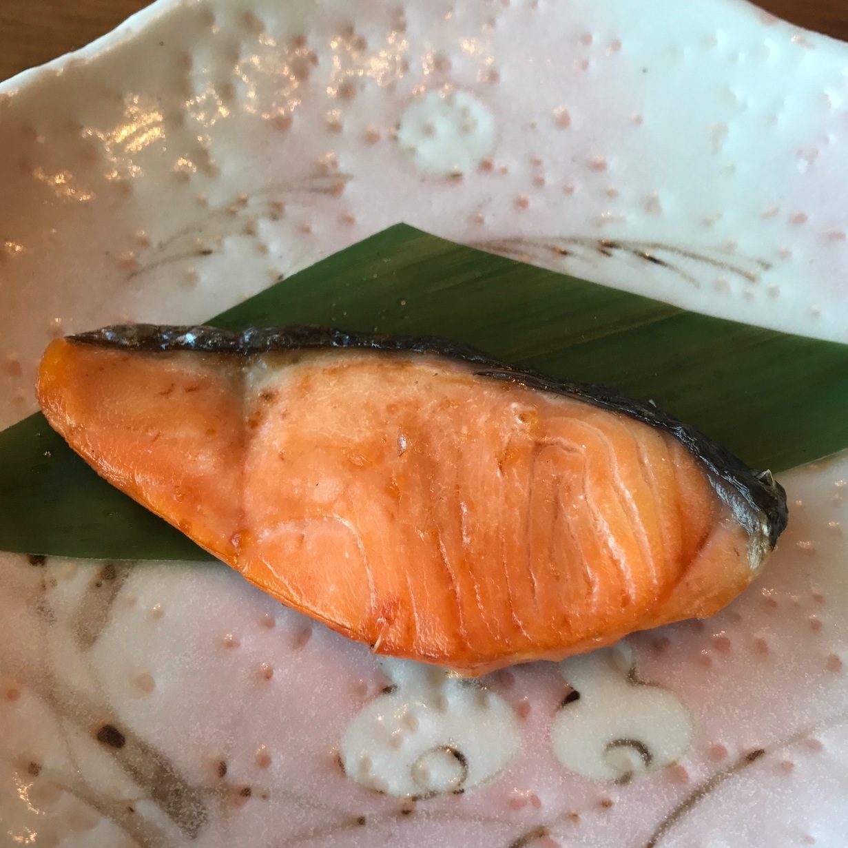 【朝食の一例】焼き魚