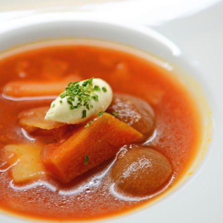 【美味礼讃】ボルシチのスープ