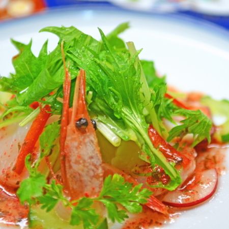 【美味礼讃】海の幸のマリネサラダ仕立て