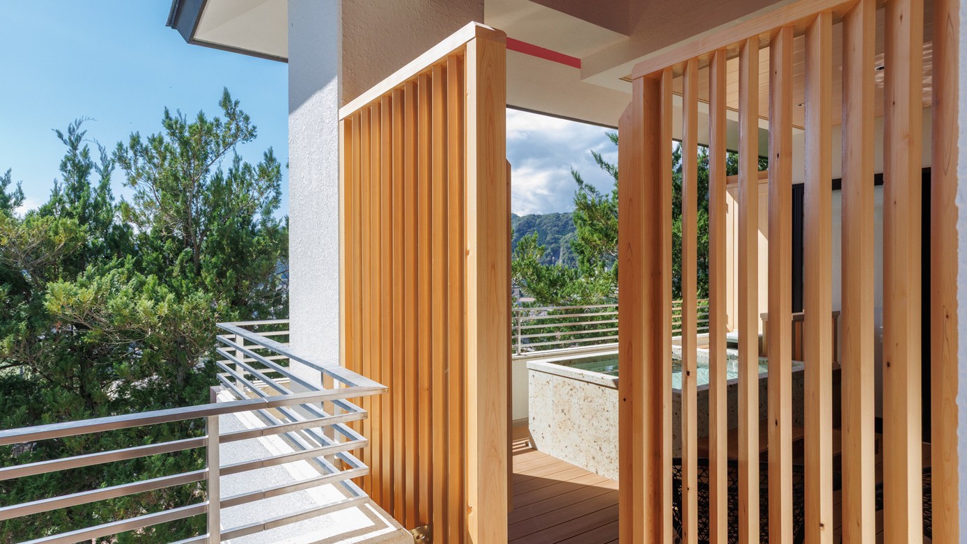 【静龍｜露天風呂付スイート翠嶺】こころ、深呼吸をコンセプトにした癒しの空間で日常を忘れるひとときを