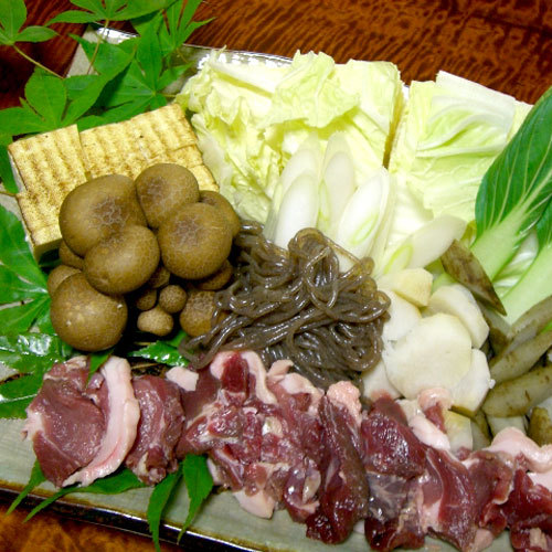 天然しし鍋(一例)