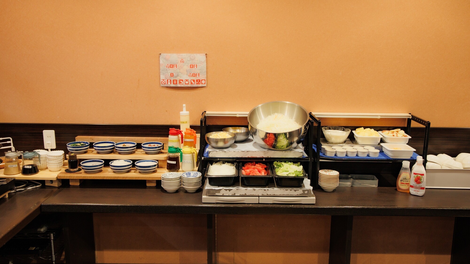 【朝食】ビュッフェコーナー