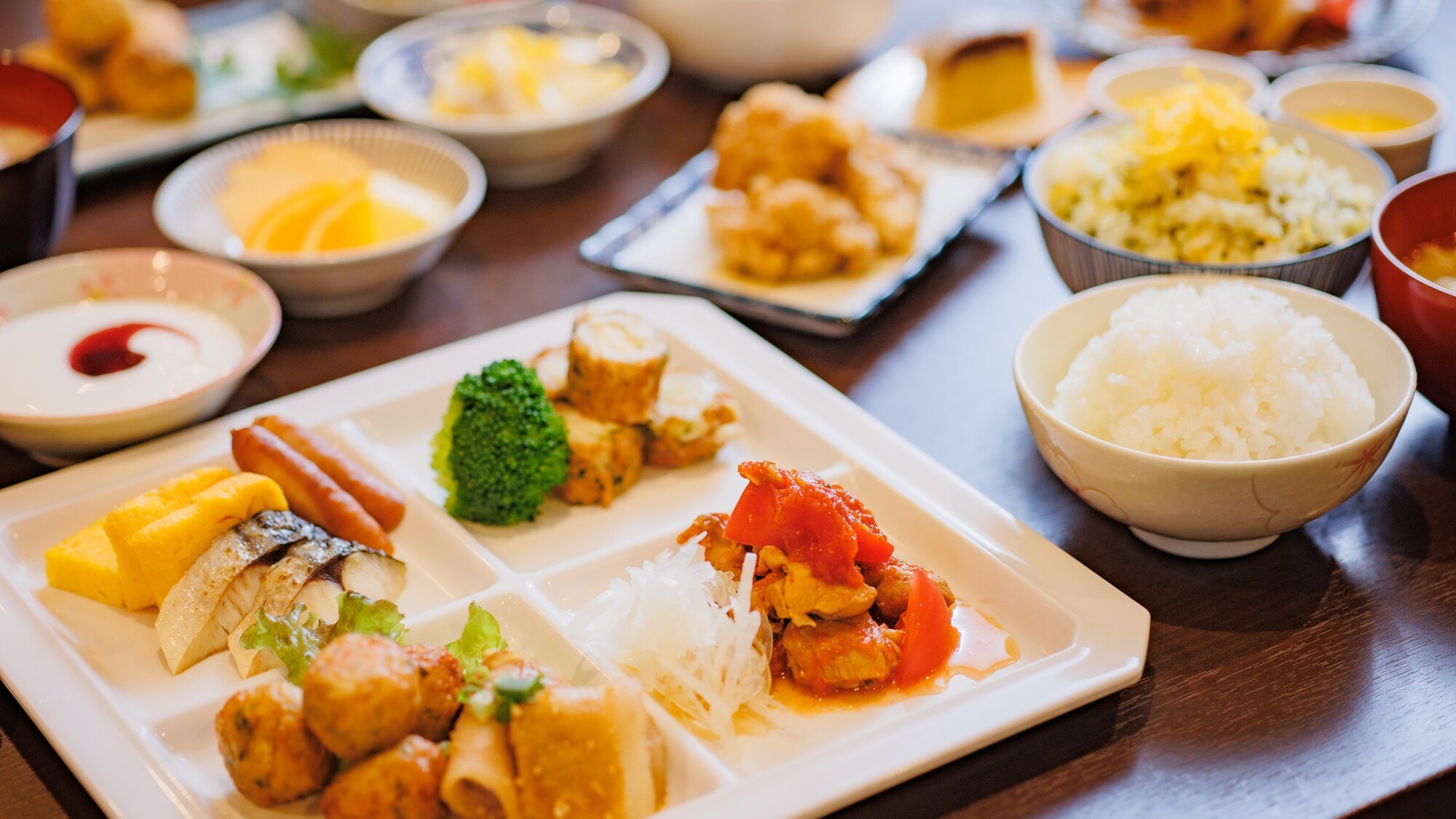 【朝食】盛り付けイメージ