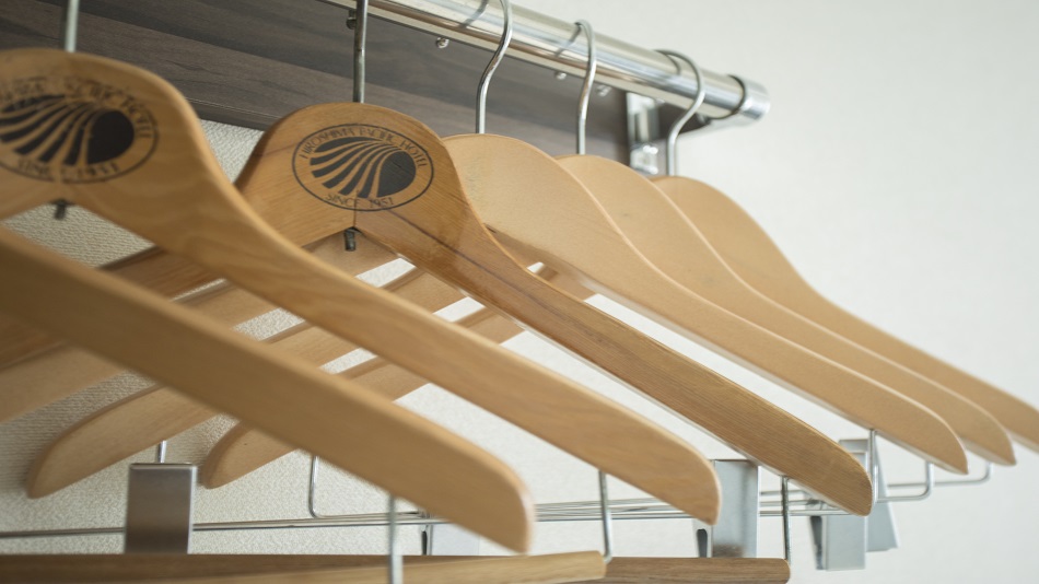 ハンガー多めにご用意しております