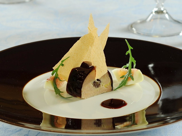 フォアグラ無花果オペラ仕立て