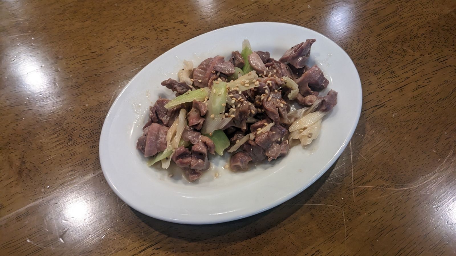 レストランメニュー一例