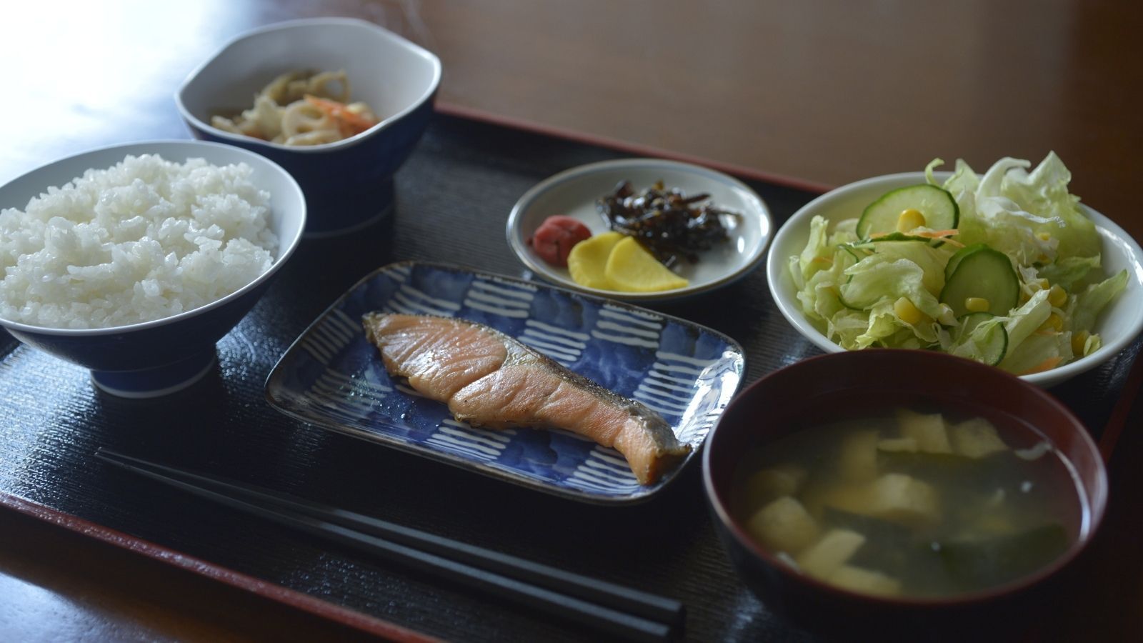 朝食一例（和定食）