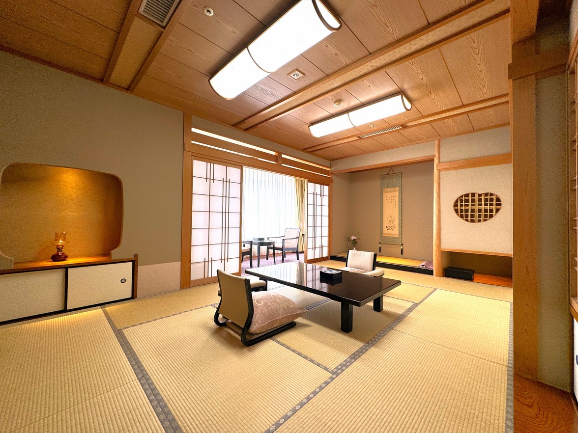 季和海（ときなごみ）和室12畳陶器露天風呂と桧の内風呂付(一例)