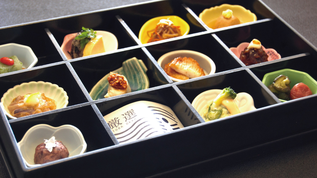 お料理【朝食一例】玉手箱をイメージしたご朝食(一例)