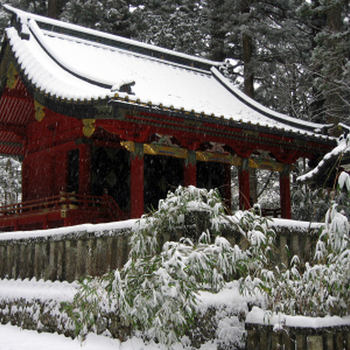 滝尾神社（冬）