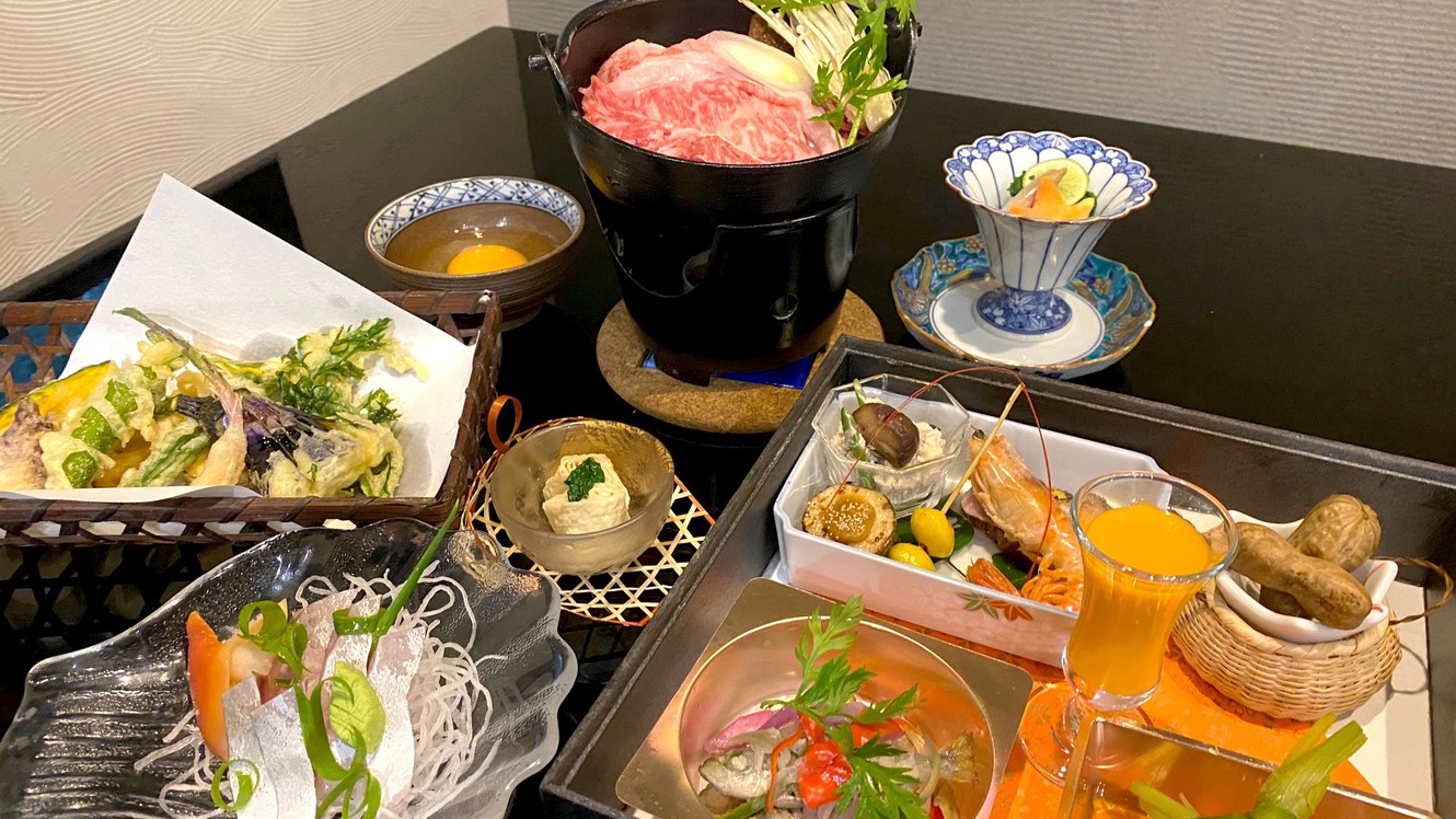 【スタンダード】箱根で楽しむ、温泉と四季の味覚！旬の食材を活かした季節の和食膳＜2食付＞