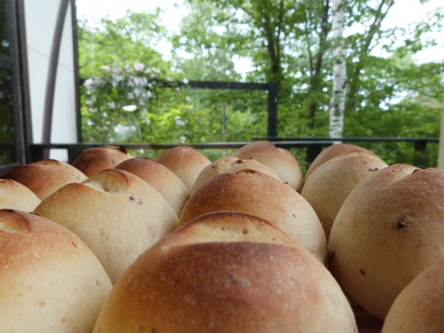 朝食手作りパン