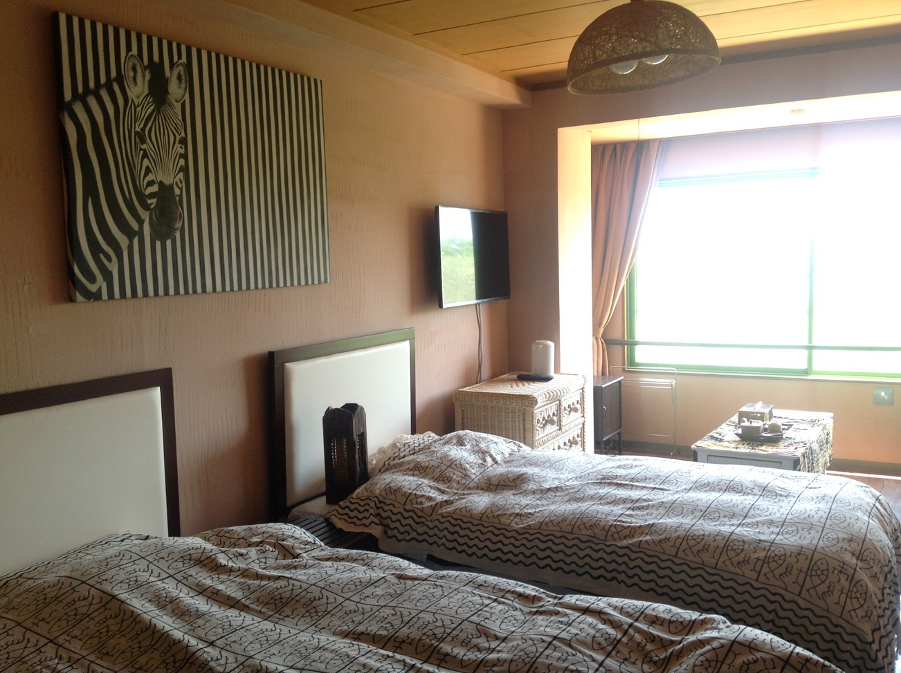 アフリカンツインのお部屋