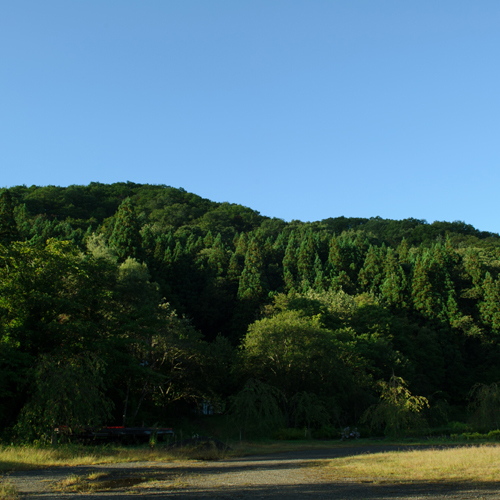 *当館周辺の風景／静かな時が流れます