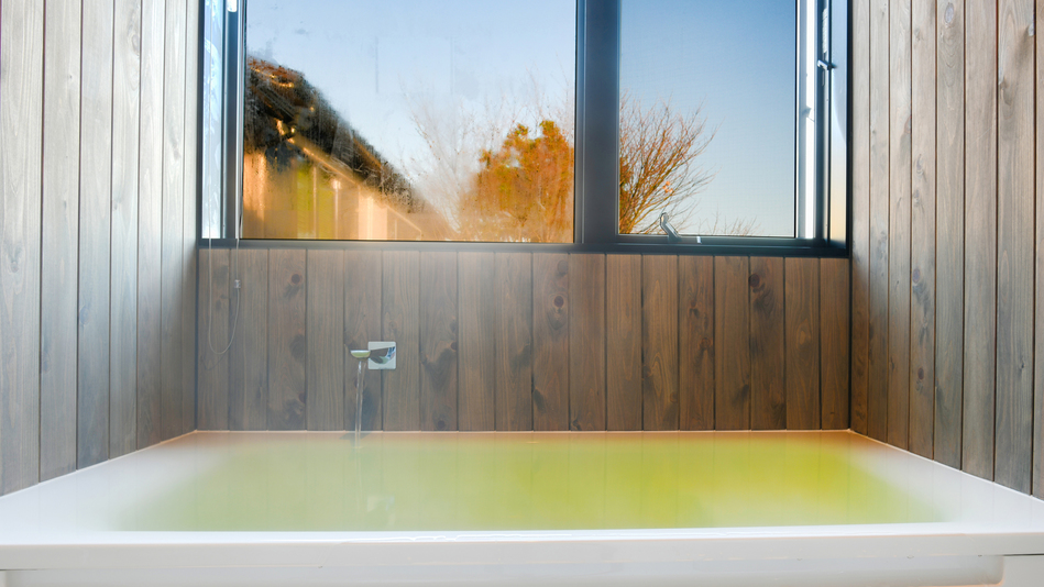 【ジュニアスイート】蘇峰新規オープン客室で寛ぐ翡翠色の温泉
