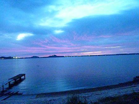 自然って素晴らしい。朝のペンションより