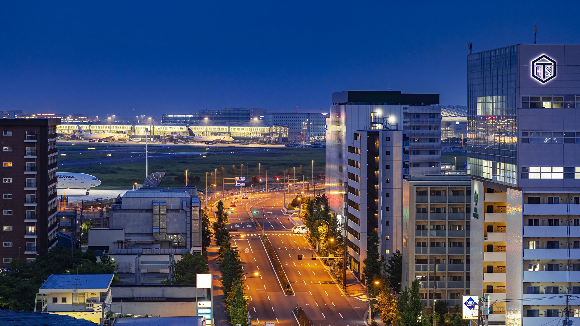 ホテル客室から見える羽田空港の景色※イメージ