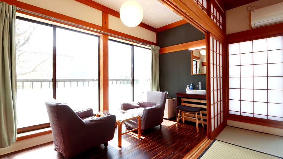 【客室】203。1間のおまかせお部屋です。