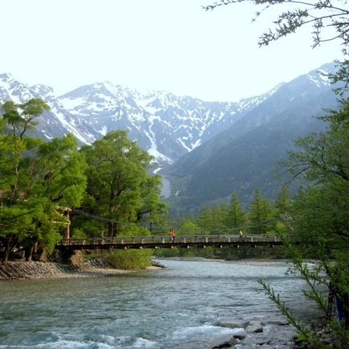 絶景の上高地（河童橋）