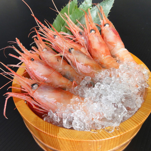 *【別注料理】/南蛮エビの桶盛り/ぷりっぷりのエビをお造りでぜひご賞味下さい（一例）