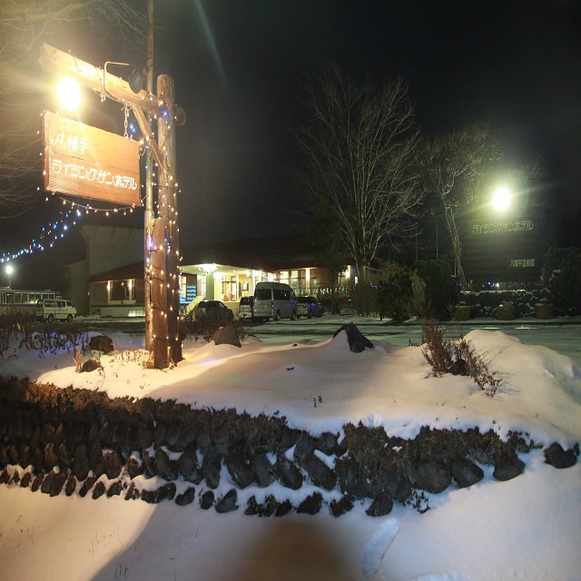 うっすら雪化粧ナイトバージョン＾＾