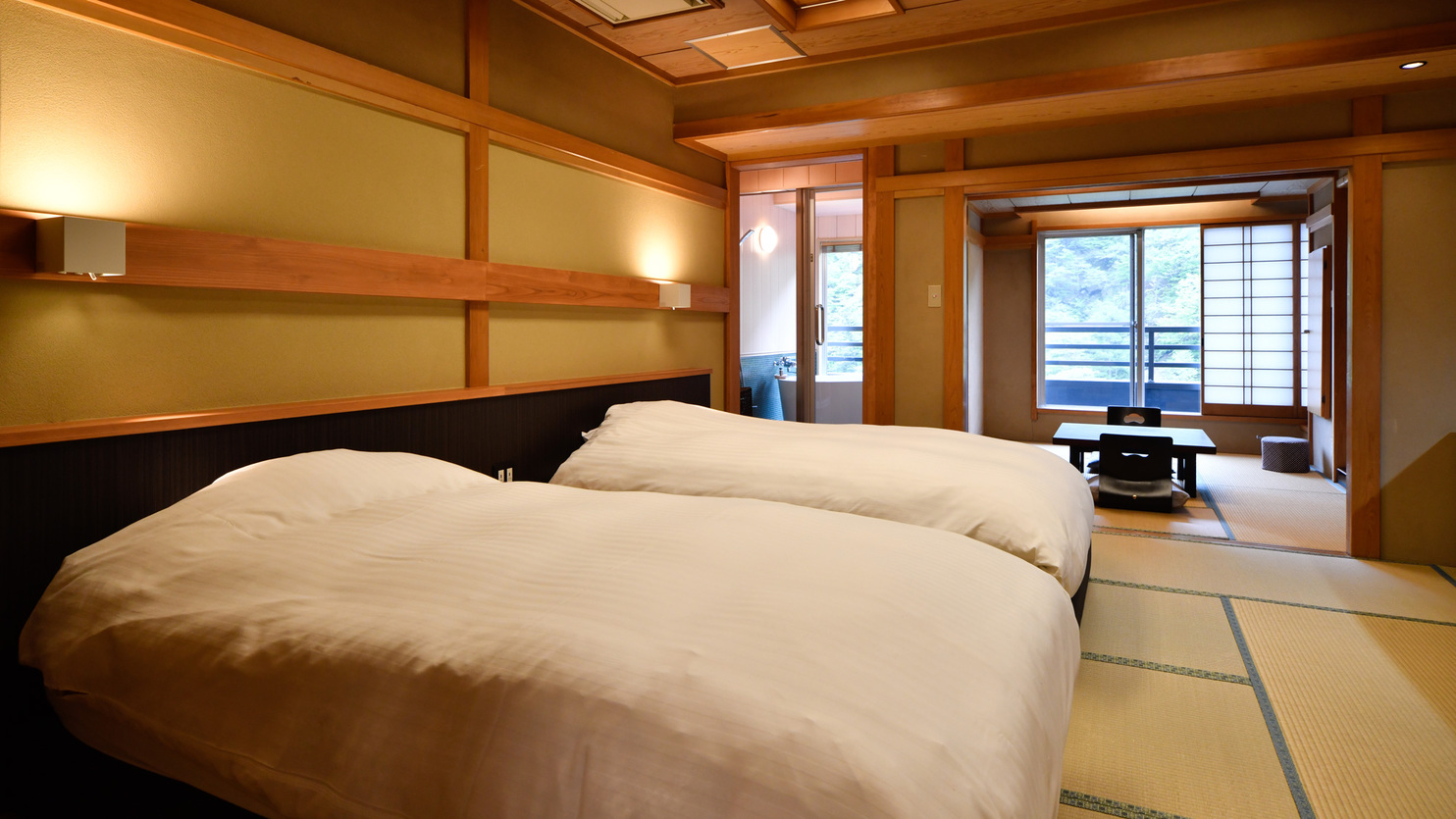 温泉内風呂付客室和洋室