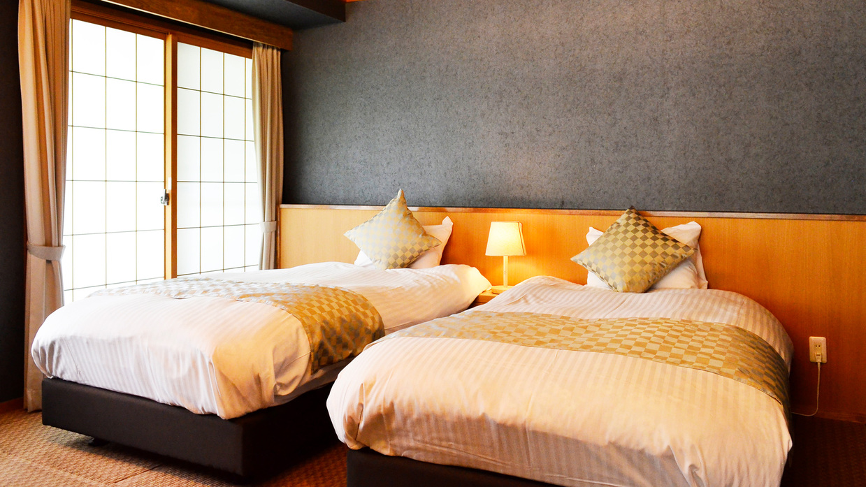 ヒノキ展望風呂付特別室