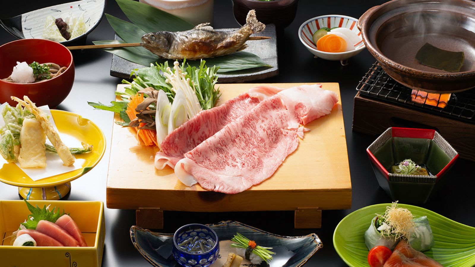 温泉牛しゃぶしゃぶプラン