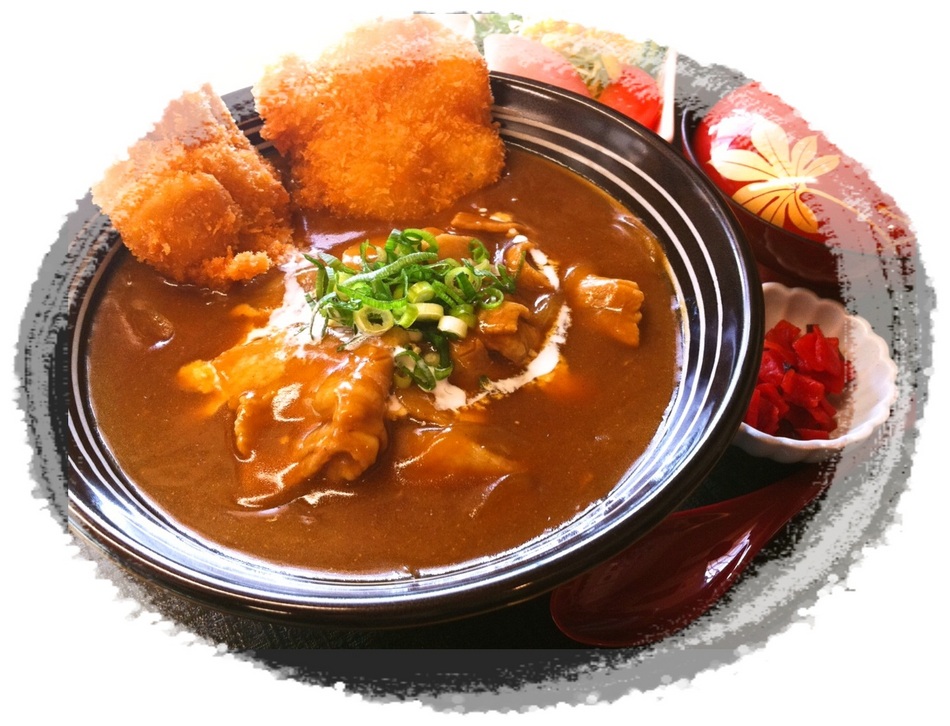 伊良湖の和風カレー丼８００円