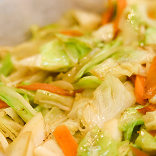 朝食野菜炒め