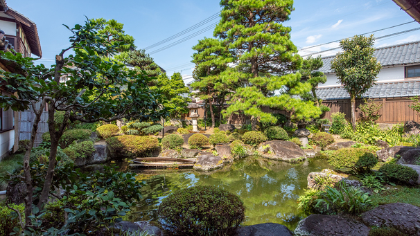 *【施設】全客室から日本庭園が眺められます