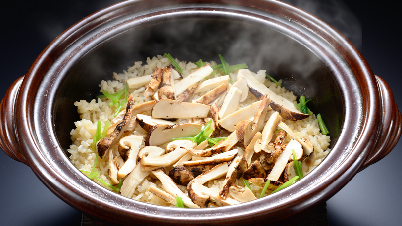 松茸会席プラン（料理一例）松茸の味を存分にひきたたせる様、板前が腕をふるいます。