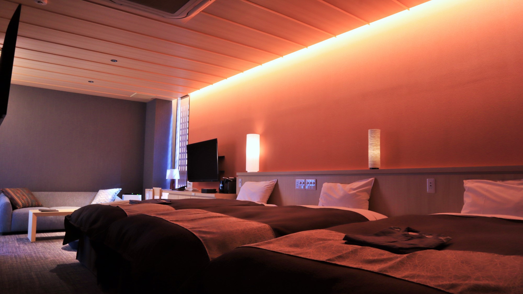洋モダン〜Executive Type〜機能性と心地よさを兼ね備えたこだわりの客室。