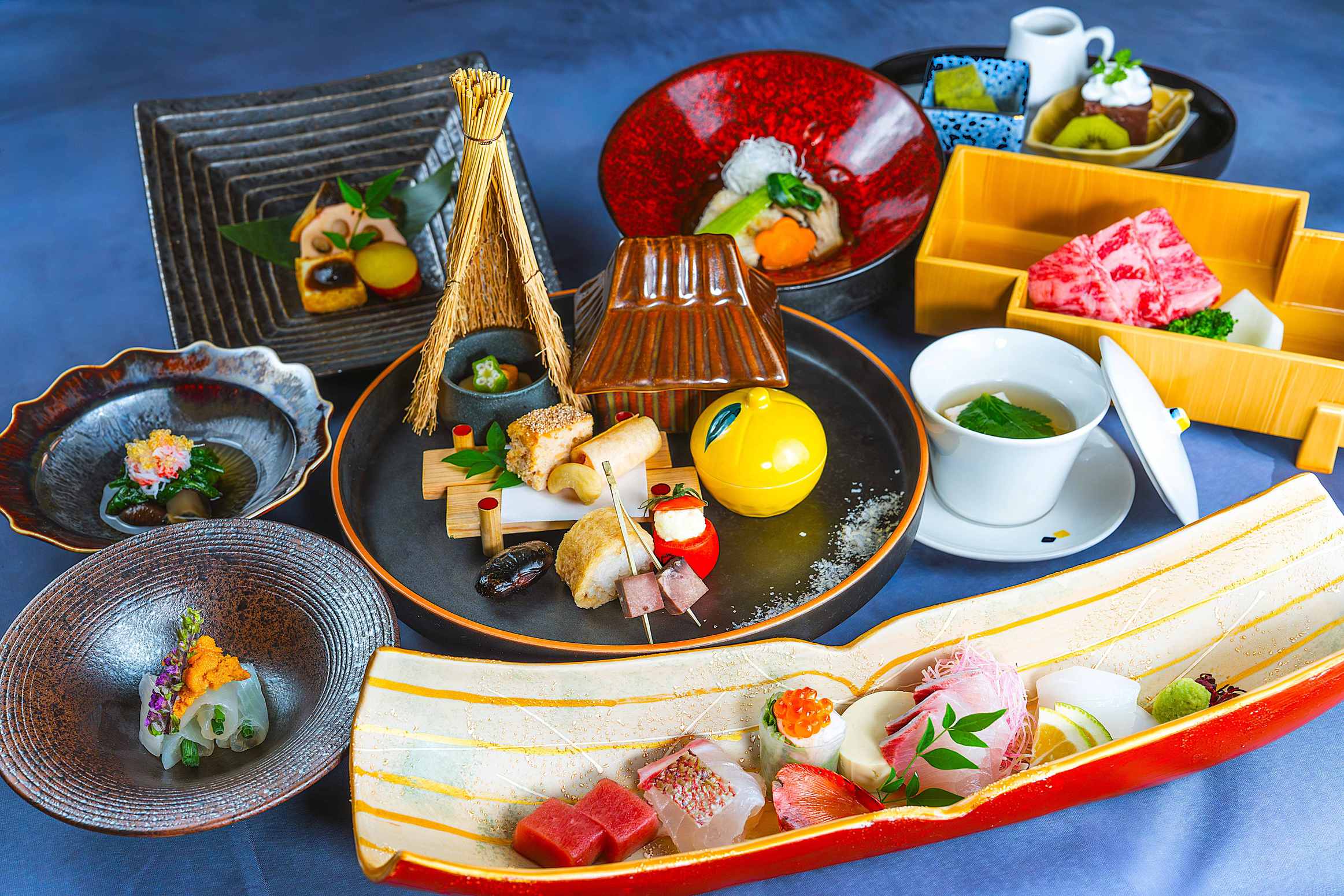 和会席料理一例冬のお献立