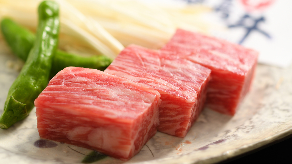 福島牛溶岩焼（大鳥昼御膳）